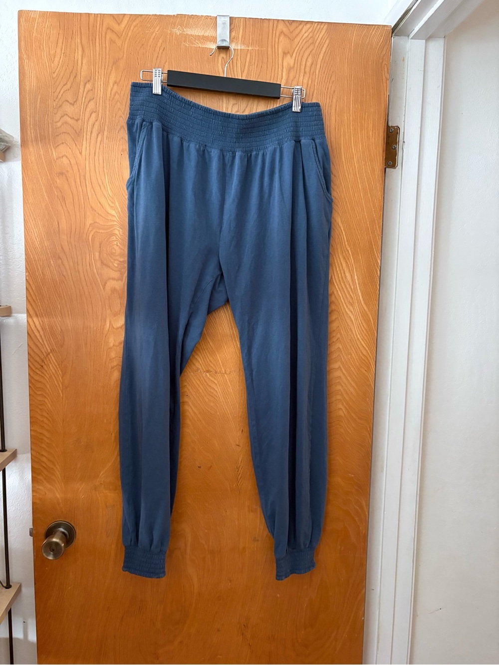 Pact Relaxed Jogger Pants in Blue XL